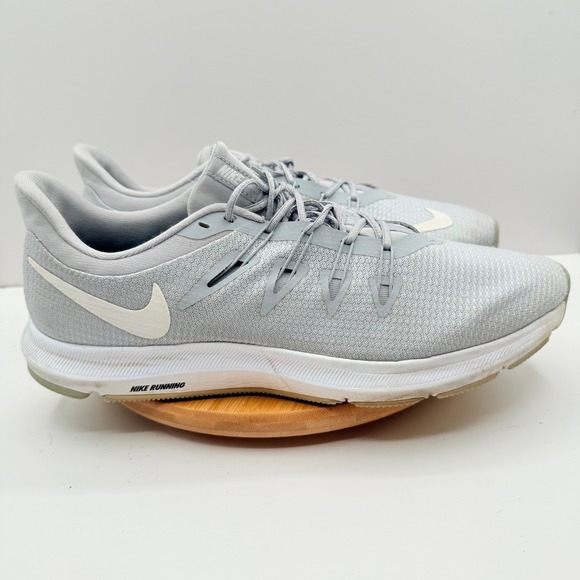 Nike Quest 2 Gray Running Shoes Womens Size 12 Athletic Sneakers AA7412-010 - Picture 1 of 9